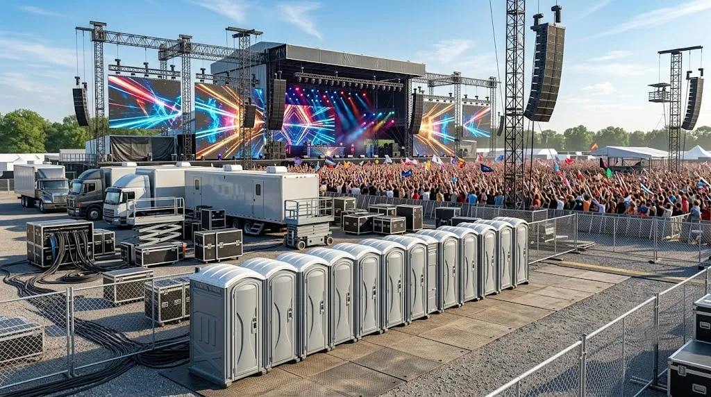 Concert Restroom Rental in Brandon, FL